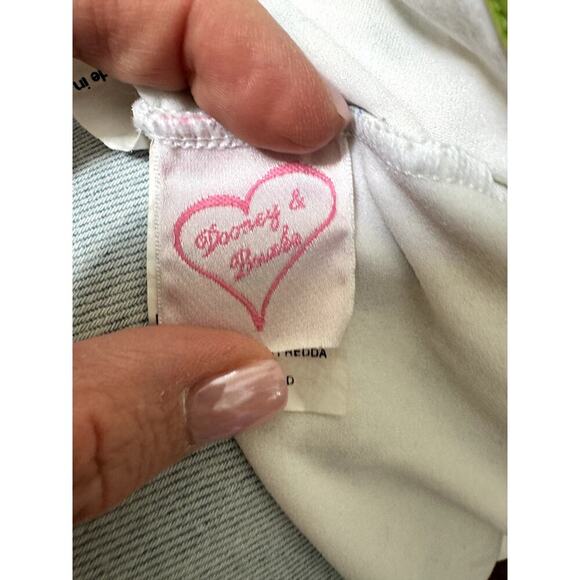 Dooney & Bourke Y2K One Piece Vintage Swimsuit Monogram - Picture 2 of 5